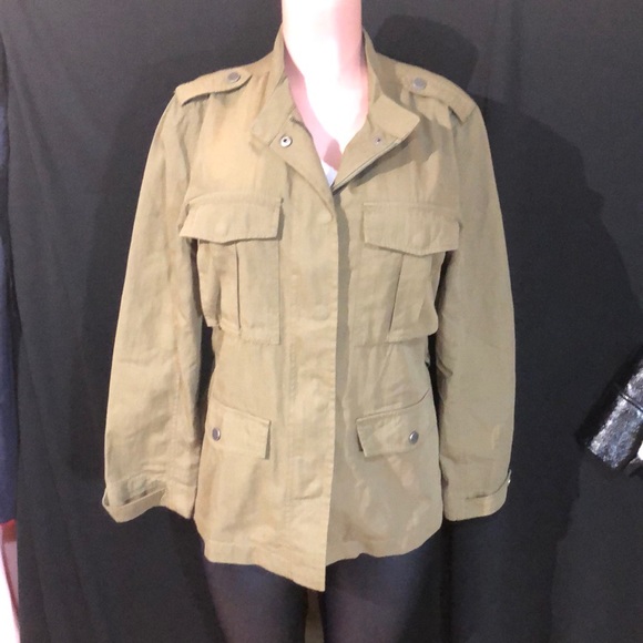 NWT SANCTUARY Twill Military Utility Jacket Coat - Picture 4 of 7
